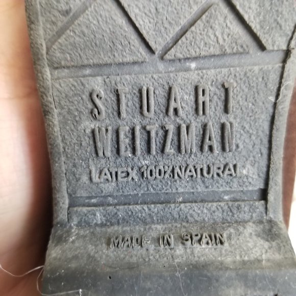 Stuart Weitzman tassel suede loafers choc brown 8M - Picture 13 of 13